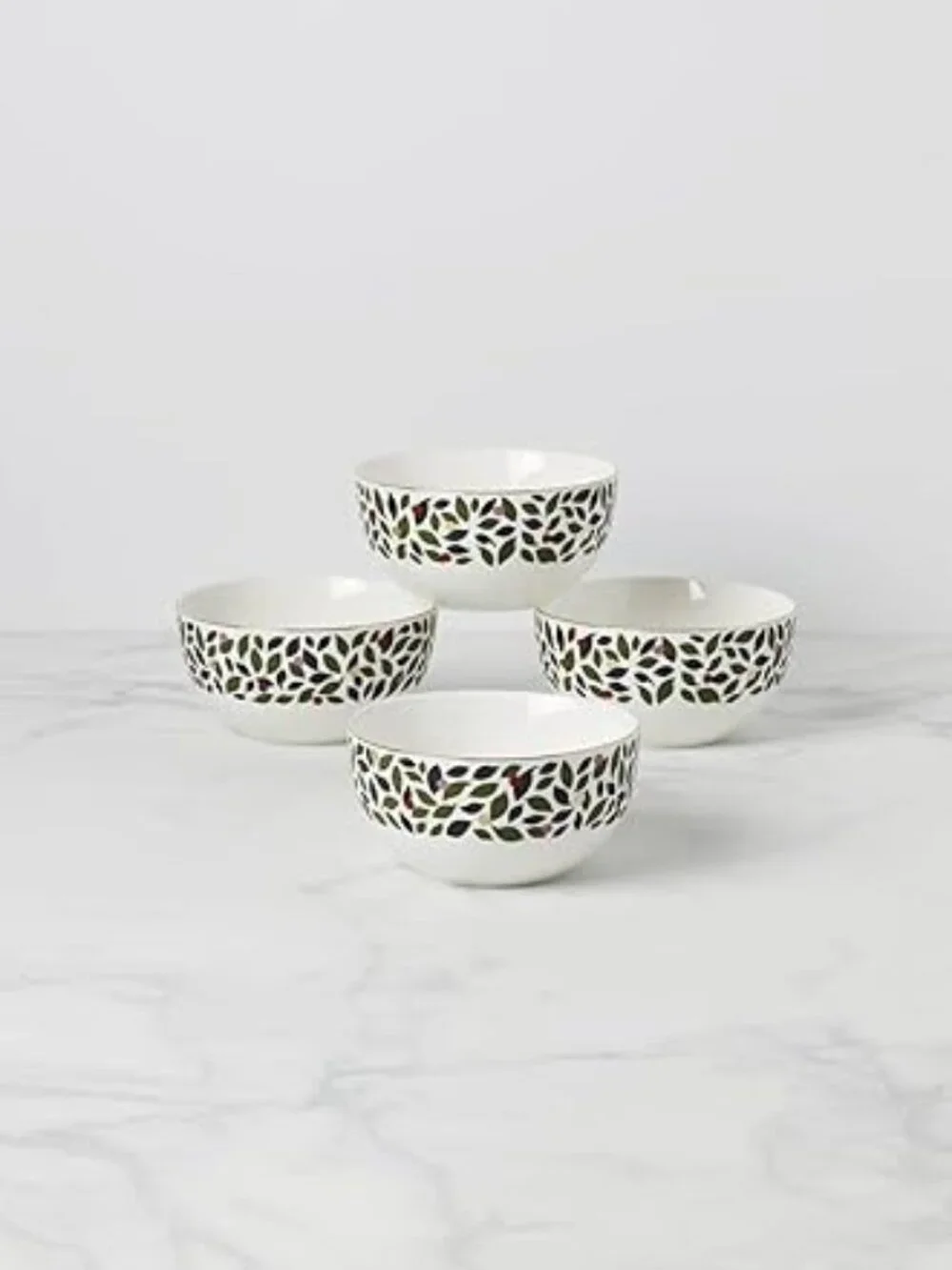Kate Spade New York Evergreen 4 Pieces: Soup/Cereal Bowls BRAND NEW